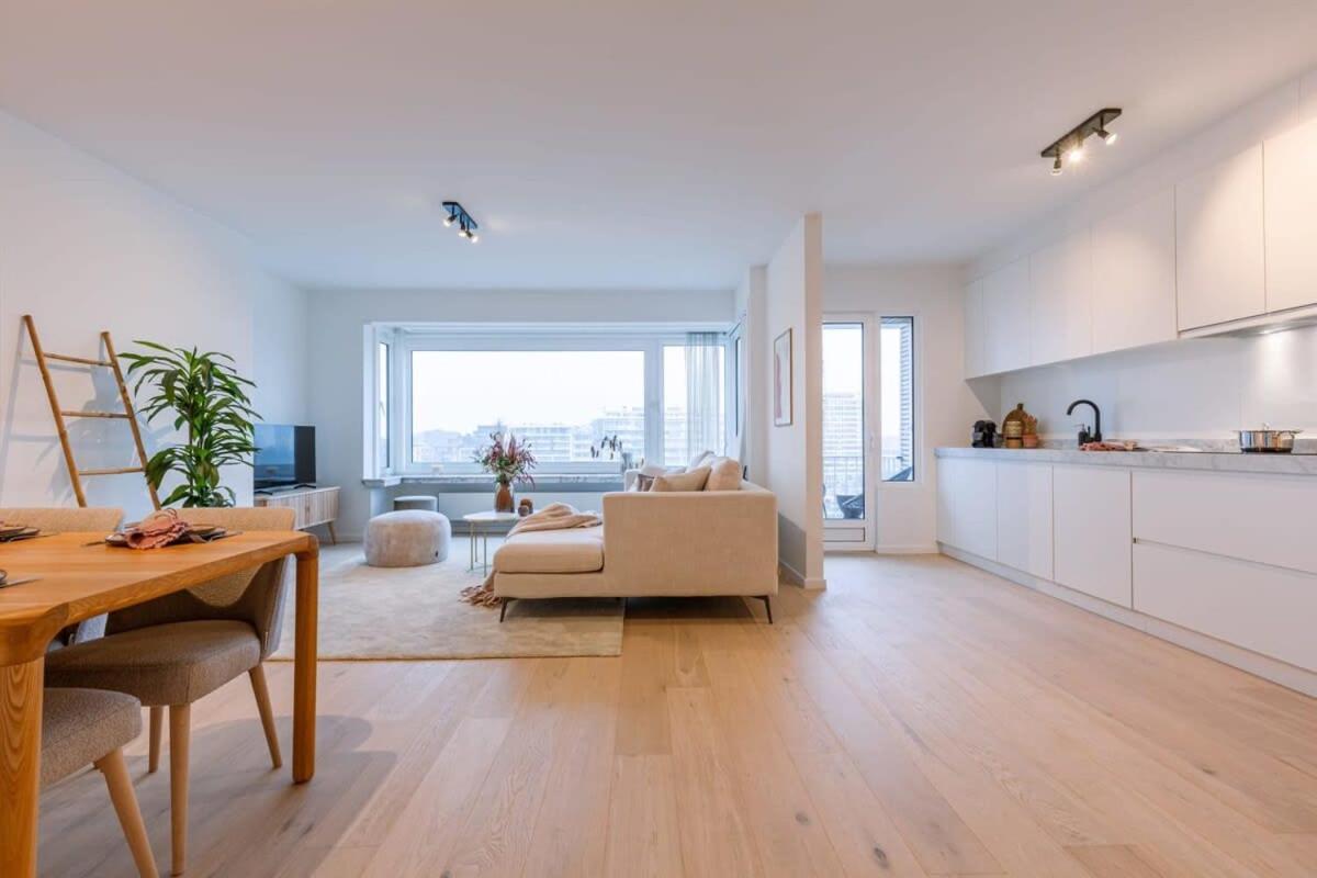 Huswell - Luminous Family Apartment With Magnificent View Ostende Exteriér fotografie